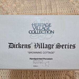 Department 56 Dickens' Village Browning Cottage